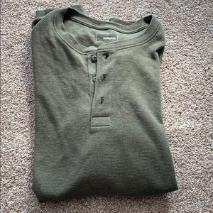 Men’s waffle shirt